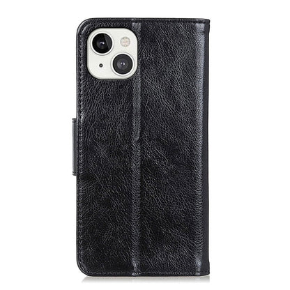 For iPhone 13 Nappa Texture Horizontal Flip Leather Case with Holder & Card Slots & Wallet(Black) - iPhone 13 Cases by buy2fix | Online Shopping UK | buy2fix
