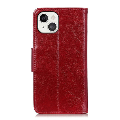 For iPhone 13 Nappa Texture Horizontal Flip Leather Case with Holder & Card Slots & Wallet(Red) - iPhone 13 Cases by buy2fix | Online Shopping UK | buy2fix