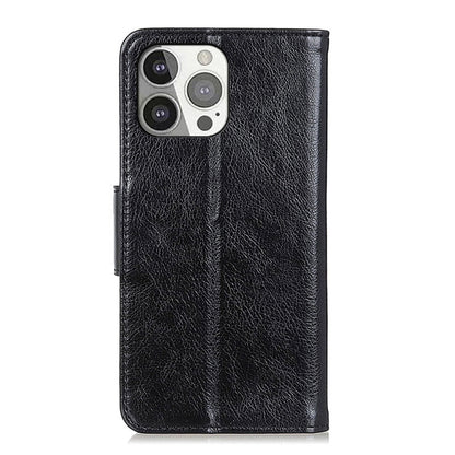 For iPhone 13 Pro Nappa Texture Horizontal Flip Leather Case with Holder & Card Slots & Wallet (Black) - iPhone 13 Pro Cases by buy2fix | Online Shopping UK | buy2fix