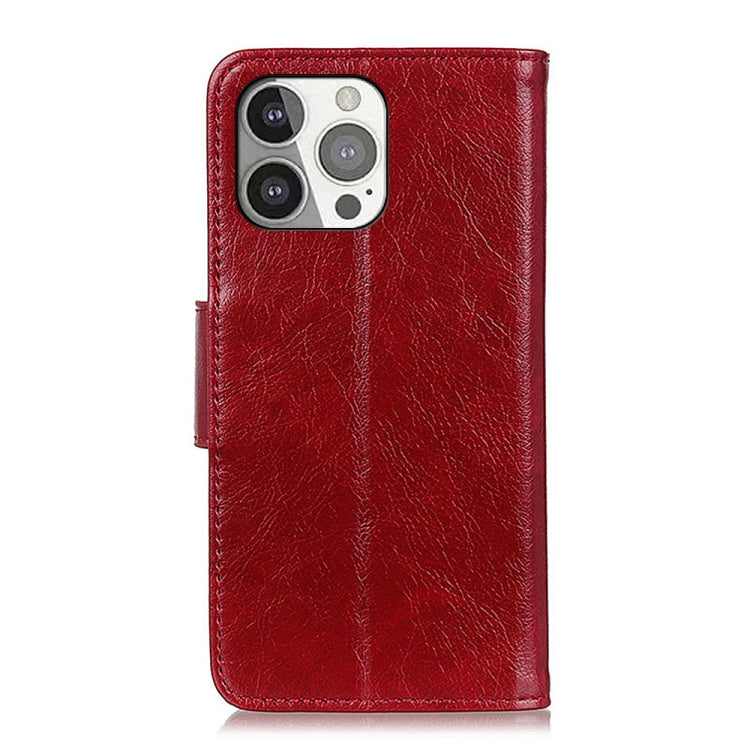 For iPhone 13 Pro Nappa Texture Horizontal Flip Leather Case with Holder & Card Slots & Wallet (Red) - iPhone 13 Pro Cases by buy2fix | Online Shopping UK | buy2fix
