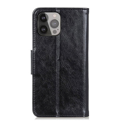 For iPhone 13 Pro Max Nappa Texture Horizontal Flip Leather Case with Holder & Card Slots & Wallet (Black) by buy2fix
