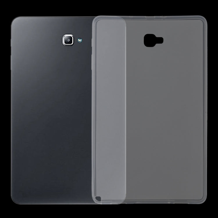 For Galaxy Tab A 10.1 (2016) / P580 0.75mm Ultrathin Outside Glossy Inside Frosted TPU Soft Protective Case - Tab A 10.1 by buy2fix | Online Shopping UK | buy2fix