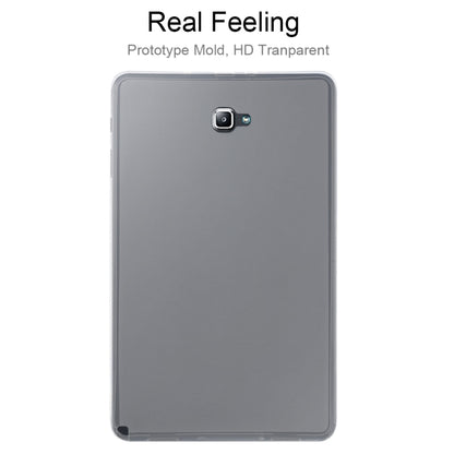 For Galaxy Tab A 10.1 (2016) / P580 0.75mm Ultrathin Outside Glossy Inside Frosted TPU Soft Protective Case - Tab A 10.1 by buy2fix | Online Shopping UK | buy2fix