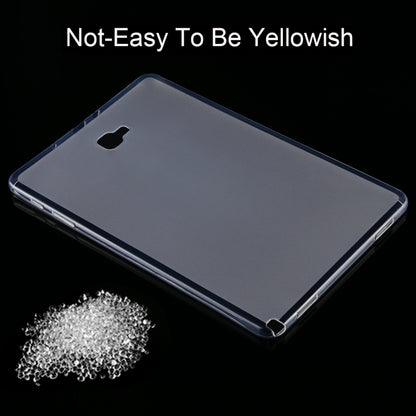 For Galaxy Tab A 10.1 (2016) / P580 0.75mm Ultrathin Outside Glossy Inside Frosted TPU Soft Protective Case - Tab A 10.1 by buy2fix | Online Shopping UK | buy2fix