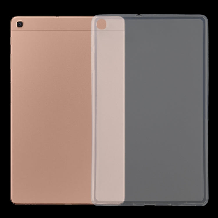 For Galaxy Tab A 10.1 (2019) T510 0.75mm Ultrathin Outside Glossy Inside Frosted TPU Soft Protective Case - Tab A 10.1 (2019) T510 / T515 by buy2fix | Online Shopping UK | buy2fix