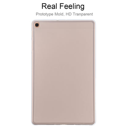 For Galaxy Tab A 10.1 (2019) T510 0.75mm Ultrathin Outside Glossy Inside Frosted TPU Soft Protective Case - Tab A 10.1 (2019) T510 / T515 by buy2fix | Online Shopping UK | buy2fix