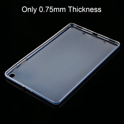 For Galaxy Tab A 10.1 (2019) T510 0.75mm Ultrathin Outside Glossy Inside Frosted TPU Soft Protective Case - Tab A 10.1 (2019) T510 / T515 by buy2fix | Online Shopping UK | buy2fix