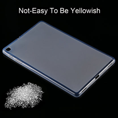 For Galaxy Tab A 10.1 (2019) T510 0.75mm Ultrathin Outside Glossy Inside Frosted TPU Soft Protective Case - Tab A 10.1 (2019) T510 / T515 by buy2fix | Online Shopping UK | buy2fix