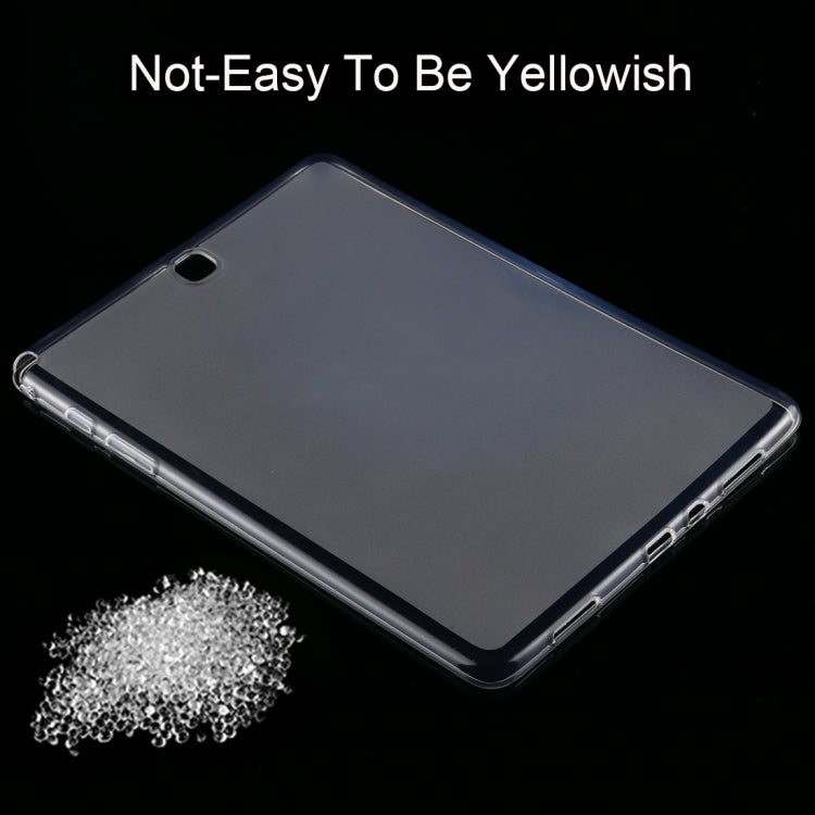 For Galaxy Tab A 9.7 T550 0.75mm Ultrathin Outside Glossy Inside Frosted TPU Soft Protective Case - Other Galaxy Tab PC by buy2fix | Online Shopping UK | buy2fix