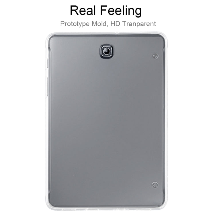 For Galaxy Tab S2 8.0 T710 0.75mm Ultrathin Outside Glossy Inside Frosted TPU Soft Protective Case - Other Galaxy Tab PC by buy2fix | Online Shopping UK | buy2fix