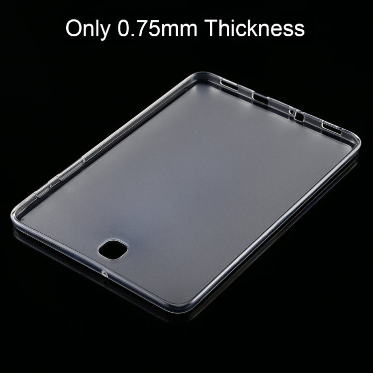 For Galaxy Tab S2 8.0 T710 0.75mm Ultrathin Outside Glossy Inside Frosted TPU Soft Protective Case - Other Galaxy Tab PC by buy2fix | Online Shopping UK | buy2fix