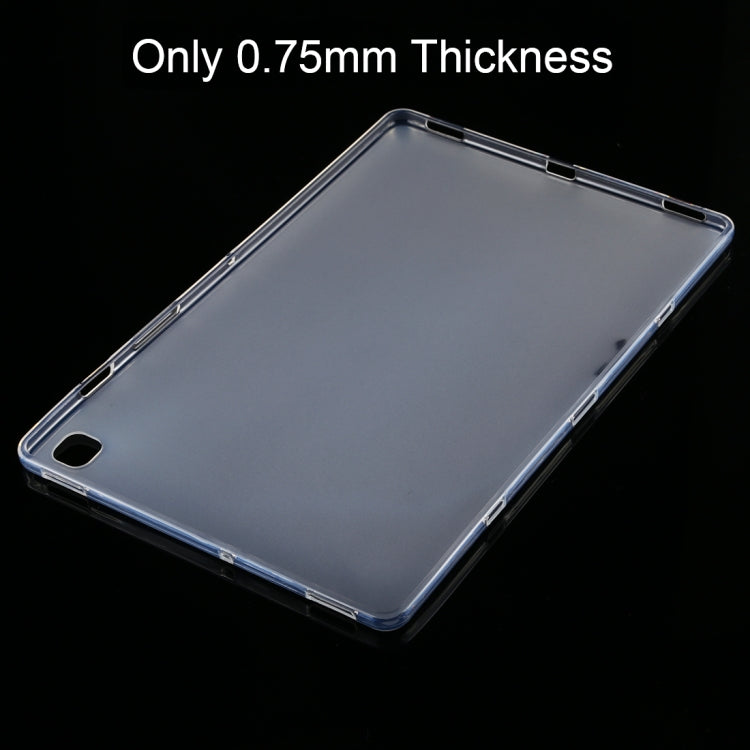 For Galaxy Tab S5e T720 / T725 10.5 inch 0.75mm Ultrathin Outside Glossy Inside Frosted TPU Soft Protective Case - Tab S5E 10.5 T720 / T725 by buy2fix | Online Shopping UK | buy2fix
