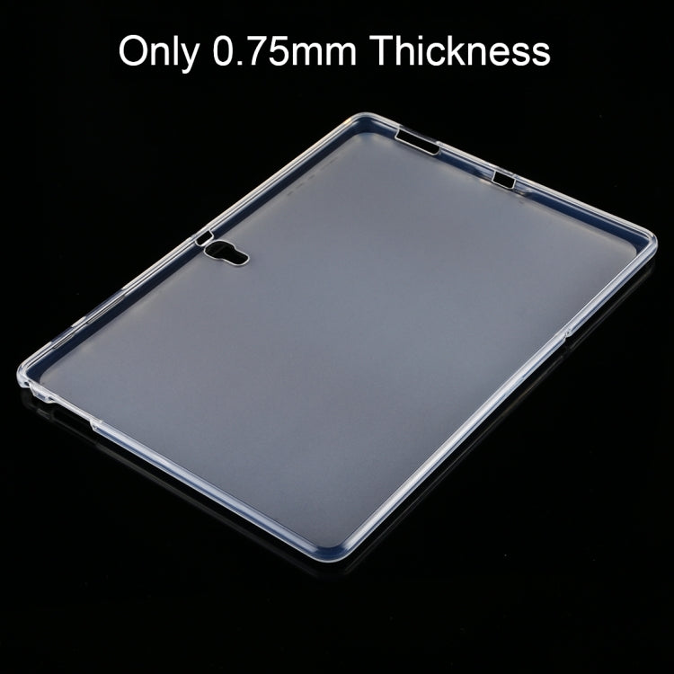 For Galaxy Tab S 10.5 T800 0.75mm Ultrathin Outside Glossy Inside Frosted TPU Soft Protective Case - Other Galaxy Tab PC by buy2fix | Online Shopping UK | buy2fix