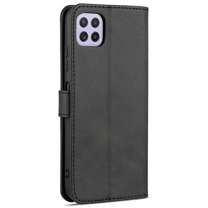For Samsung Galaxy A22 5G AZNS Skin Feel Calf Texture Horizontal Flip Leather Case with Card Slots & Holder & Wallet(Black) - Galaxy Phone Cases by AZNS | Online Shopping UK | buy2fix