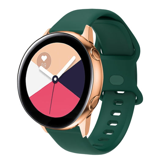 For Huawei Watch 3 / Watch 3 Pro Internal Reverse Buckle Silicone Watch Band, Size:22mm(Green) by buy2fix