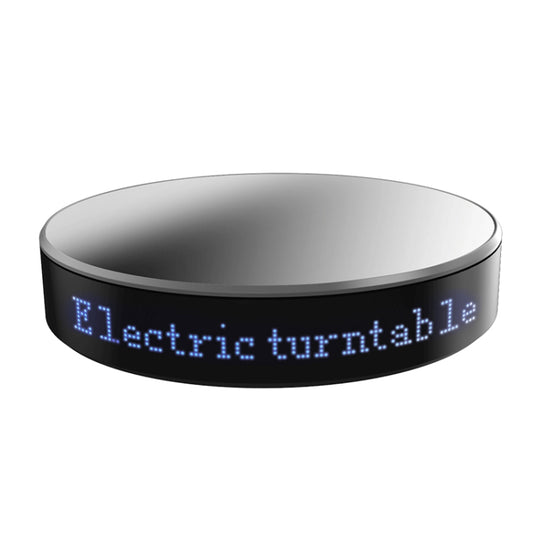 Intelligent APP Screen Display Electric Rotating Turntable Mirror Display Stand Live Broadcast Video Shooting Props Turntable(Blue Light) -  by buy2fix | Online Shopping UK | buy2fix