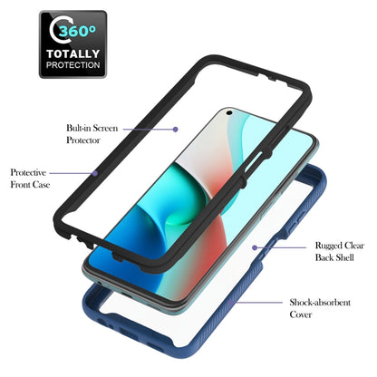 For Xiaomi Redmi Note 9 5G / Redmi Note 9T 5G Starry Sky Solid Color Series Shockproof PC + TPU Protective Case with Ring Holder & Magnetic Function(Blue) - Xiaomi Cases by buy2fix | Online Shopping UK | buy2fix