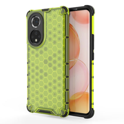 For Honor 50 Shockproof Honeycomb PC + TPU Protective Case(Green) - Honor Cases by buy2fix | Online Shopping UK | buy2fix