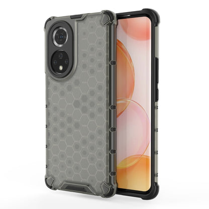 For Honor 50 Shockproof Honeycomb PC + TPU Protective Case(Black) - Honor Cases by buy2fix | Online Shopping UK | buy2fix