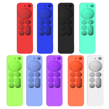Silicone Protective Case Cover For Apple TV 4K 4th Siri Remote Controller(Red) - Apple TV Accessories by buy2fix | Online Shopping UK | buy2fix