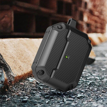 Shield Armor Shield Armor Waterproof Wireless Earphone Protective Case For AirPods Pro(Dark Green) - For AirPods Pro by buy2fix | Online Shopping UK | buy2fix