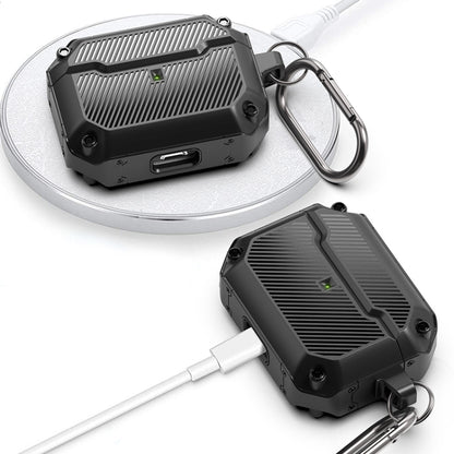 Shield Armor Shield Armor Waterproof Wireless Earphone Protective Case For AirPods Pro(Sapphire) - For AirPods Pro by buy2fix | Online Shopping UK | buy2fix