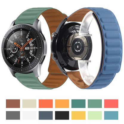 For Huawei Watch 3 / 3 Pro Silicone Magnetic Watch Band(Black) by buy2fix