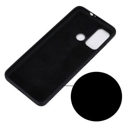 For Motorola Moto G60 Solid Color Liquid Silicone Dropproof Full Coverage Protective Case(Black) - Motorola Cases by buy2fix | Online Shopping UK | buy2fix