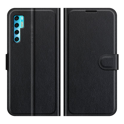 For TCL 20 Pro 5G Litchi Texture Horizontal Flip Protective Case with Holder & Card Slots & Wallet(Black) - TCL by buy2fix | Online Shopping UK | buy2fix