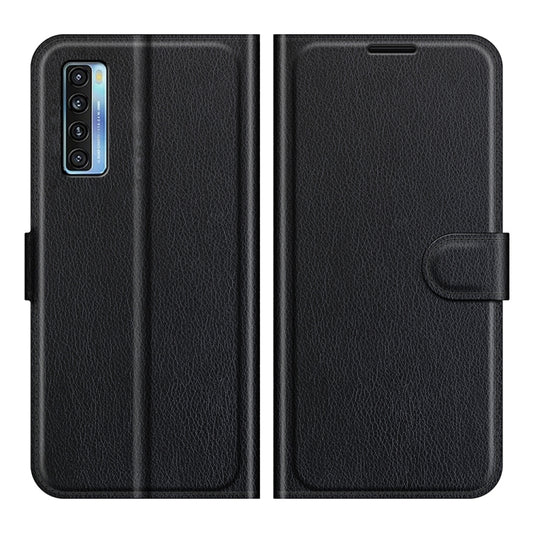 For TCL 20S / 20 5G / 20L Litchi Texture Horizontal Flip Protective Case with Holder & Card Slots & Wallet(Black) - TCL by buy2fix | Online Shopping UK | buy2fix