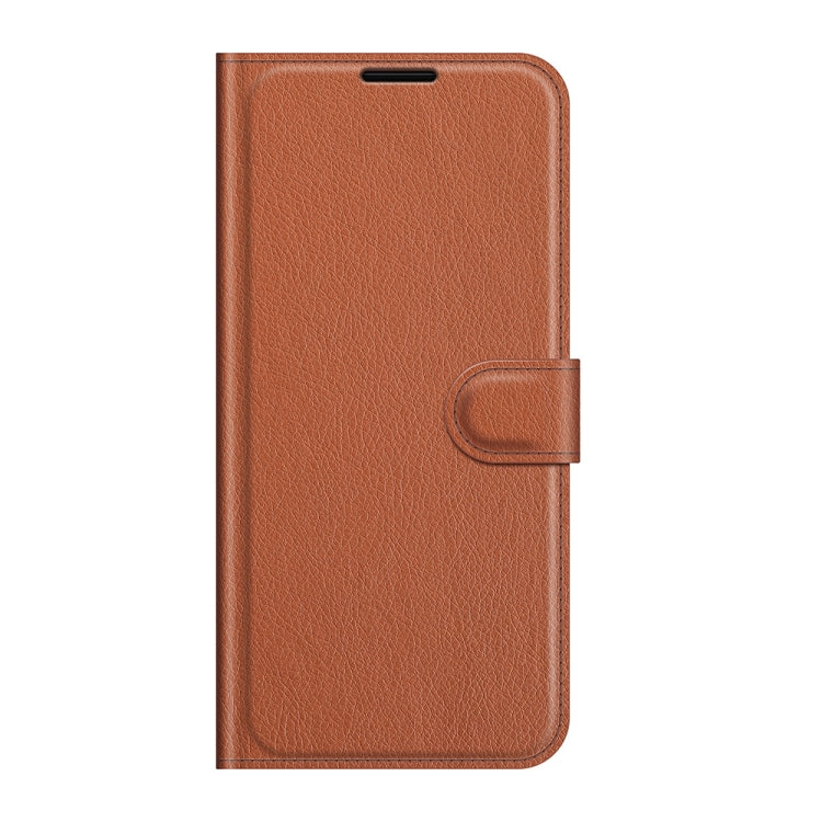 For TCL 20S / 20 5G / 20L Litchi Texture Horizontal Flip Protective Case with Holder & Card Slots & Wallet(Brown) - TCL by buy2fix | Online Shopping UK | buy2fix
