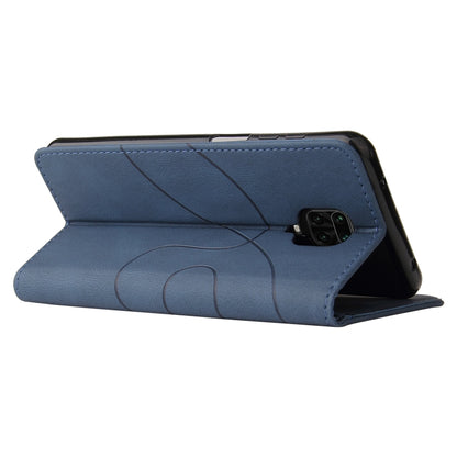 For Xiaomi Redmi Note 9 Pro / Note 9 Pro Max Dual-color Splicing Horizontal Flip PU Leather Case with Holder & Card Slots & Wallet(Blue) - Xiaomi Cases by buy2fix | Online Shopping UK | buy2fix