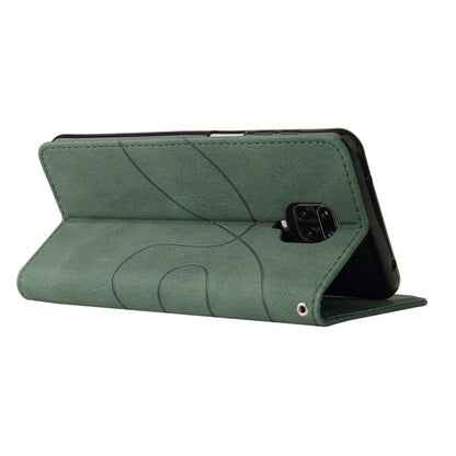 For Xiaomi Redmi Note 9 Pro / Note 9 Pro Max Dual-color Splicing Horizontal Flip PU Leather Case with Holder & Card Slots & Wallet(Green) - Xiaomi Cases by buy2fix | Online Shopping UK | buy2fix