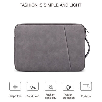 ND08 Sheepskin Notebook Iner Bag, Size:13.3 inch(Elegant Gray) by buy2fix