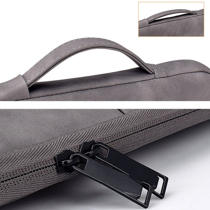 ND08 Sheepskin Notebook Iner Bag, Size:13.3 inch(Deep Space Gray) by buy2fix