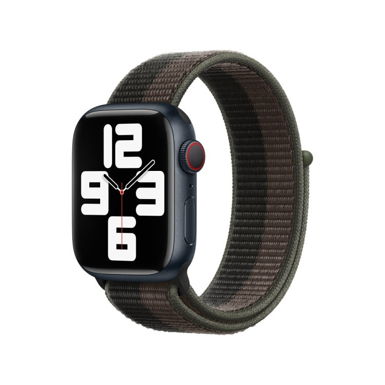 Loop Type Sport Watch Band For Apple Watch Ultra 49mm&Watch Ultra 2 49mm / Series 9&8&7 45mm / SE 3&SE 2&6&SE&5&4 44mm / 3&2&1 42mm (Black Grey) by buy2fix