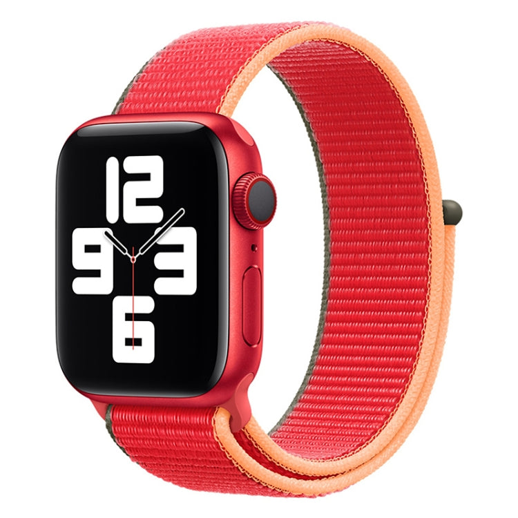 Loop Type Sport Watch Band For Apple Watch Ultra 49mm&Watch Ultra 2 49mm / Series 9&8&7 45mm / SE 3&SE 2&6&SE&5&4 44mm / 3&2&1 42mm(Red) - Watch Bands by buy2fix | Online Shopping UK | buy2fix