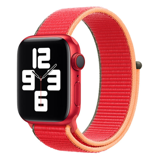Loop Type Sport Watch Band For Apple Watch Ultra 49mm&Watch Ultra 2 49mm / Series 9&8&7 45mm / SE 3&SE 2&6&SE&5&4 44mm / 3&2&1 42mm(Red) - Watch Bands by buy2fix | Online Shopping UK | buy2fix
