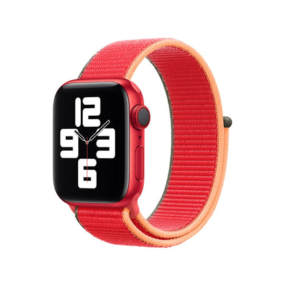 Loop Type Sport Watch Band For Apple Watch Ultra 49mm&Watch Ultra 2 49mm / Series 9&8&7 45mm / SE 3&SE 2&6&SE&5&4 44mm / 3&2&1 42mm(Red) - Watch Bands by buy2fix | Online Shopping UK | buy2fix