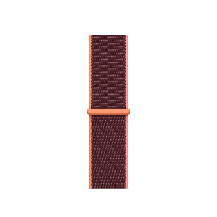 Loop Type Sport Watch Band For Apple Watch Ultra 49mm&Watch Ultra 2 49mm / Series 9&8&7 45mm / SE 3&SE 2&6&SE&5&4 44mm / 3&2&1 42mm(Plum) by buy2fix