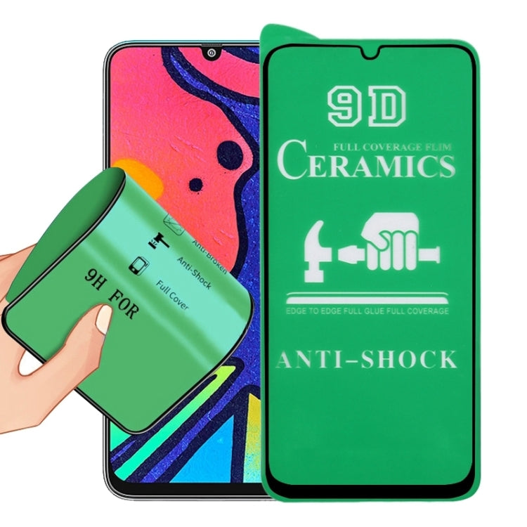 For Samsung Galaxy F41 9D Full Screen Full Glue Ceramic Film - Galaxy Tempered Glass by buy2fix | Online Shopping UK | buy2fix