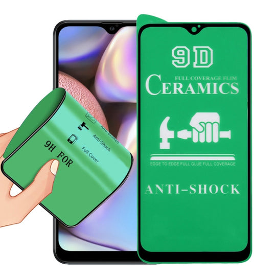 For Samsung Galaxy A10s 9D Full Screen Full Glue Ceramic Film