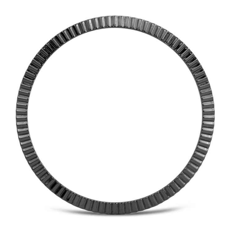 For Samsung Galaxy Watch 3 41mm Smart Watch Wave Texture Bezel Ring(Black) - Watch Cases by ENKAY | Online Shopping UK | buy2fix