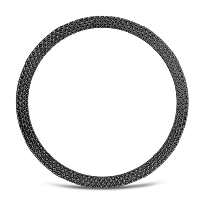 For Samsung Galaxy Watch 3 41mm Smart Watch Rhombus Texture Bezel Ring(Black) - Watch Cases by ENKAY | Online Shopping UK | buy2fix