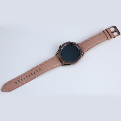 For Samsung Galaxy Watch 3 41mm Smart Watch Rhombus Texture Bezel Ring(Black) - Watch Cases by ENKAY | Online Shopping UK | buy2fix