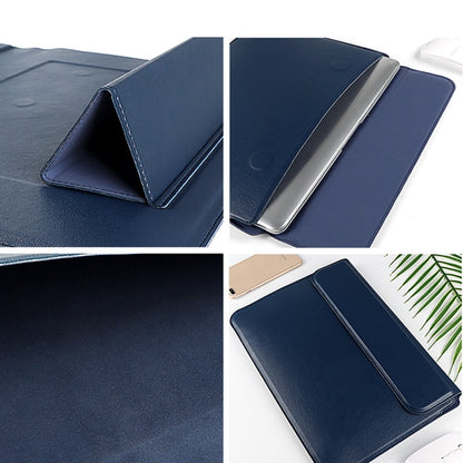 PU08 Multifunctional Notebook PU Liner Bag, Size:13.3 inch(Royal Blue) by buy2fix
