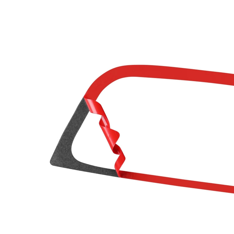 Car Carbon Fiber Glass Lifter Short Style Decorative Sticker for Audi A6 S6 C7 A7 S7 4G8 2012-2018 Left Drive by buy2fix