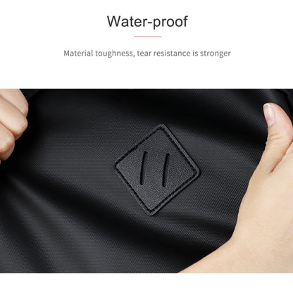 SJ03 13-15.6 inch Universal Large-capacity Laptop Backpack with USB Charging Port & Headphone Port(Navy Blue) by buy2fix