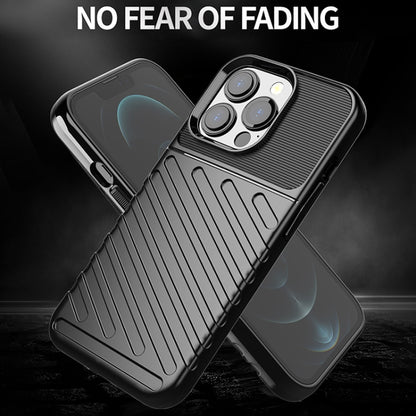 For iPhone 13 Pro Thunderbolt Shockproof TPU Soft Case (Black) - iPhone 13 Pro Cases by buy2fix | Online Shopping UK | buy2fix