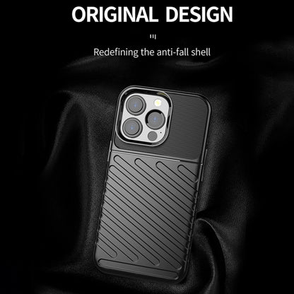 For iPhone 13 Pro Thunderbolt Shockproof TPU Soft Case (Black) - iPhone 13 Pro Cases by buy2fix | Online Shopping UK | buy2fix